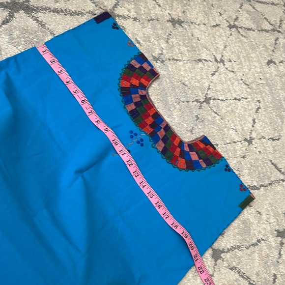 Blue embroidered top ✨💙 - Picture 3 of 5